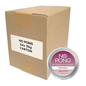 No Pong Spicy Chai Original Formulation Carton