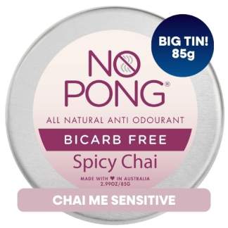 No Pong Spicy Chai Bicarb Free 85g